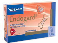 Vermífugo Endogard 2,5Kg 02 Comprimidos